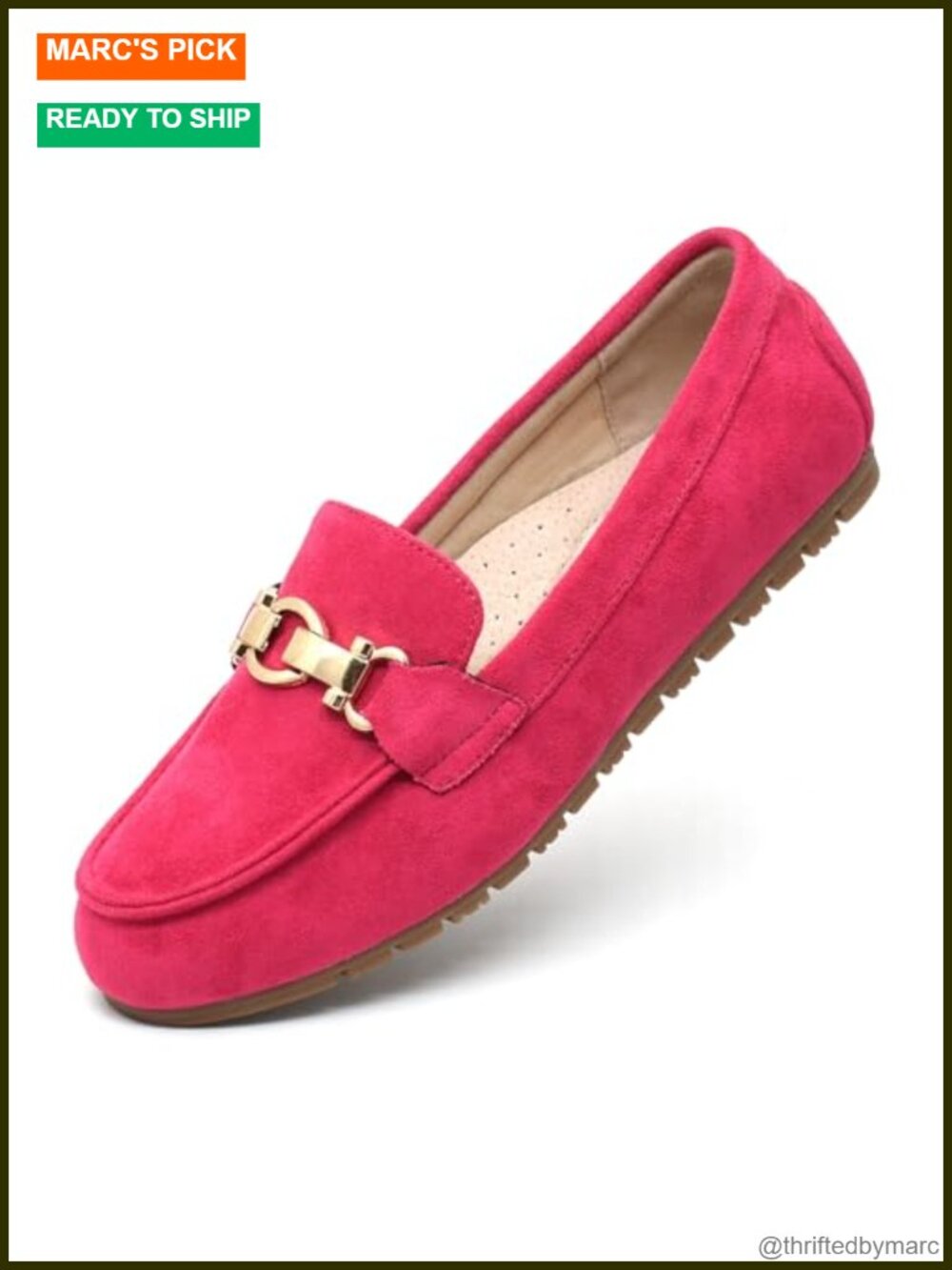 Women's Slip-On Loafers Micro-Suede Memory Foam Work Flats